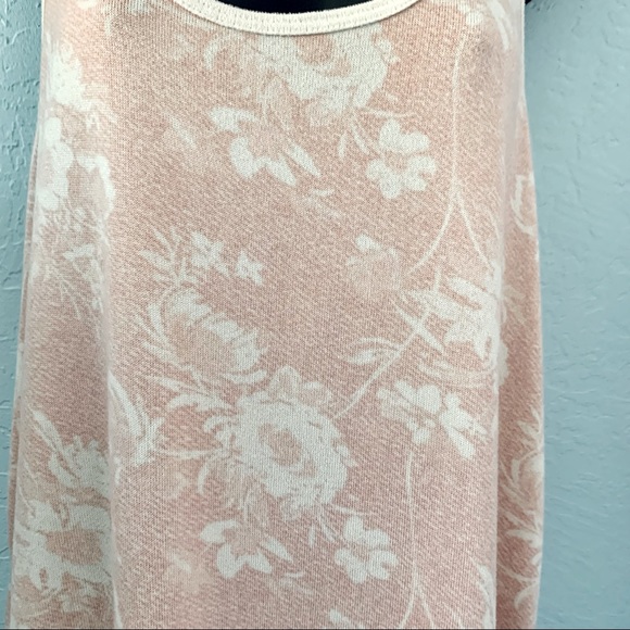 Lucky Brand Pink & White Floral Tank Top Size XL - Picture 5 of 12